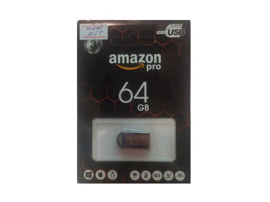 Флеш USB 64GB AMAZONpro Mini Fit ТМ AMAZON від компанії Фортеця - фото 1