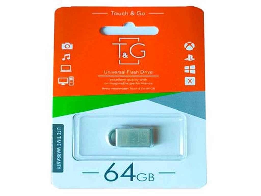 Флешка USB 107 Metal series 64GB ТМ TG від компанії Фортеця - фото 1