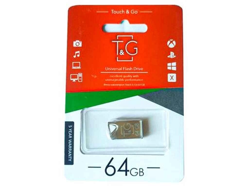 Флешка USB 109 Metal series 64GB ТМ TG від компанії Фортеця - фото 1