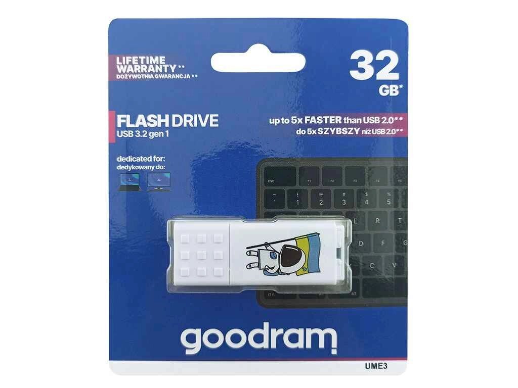 Флешка USB 32GB 3.2 UME3 Ukraine ТМ Goodram від компанії Фортеця - фото 1