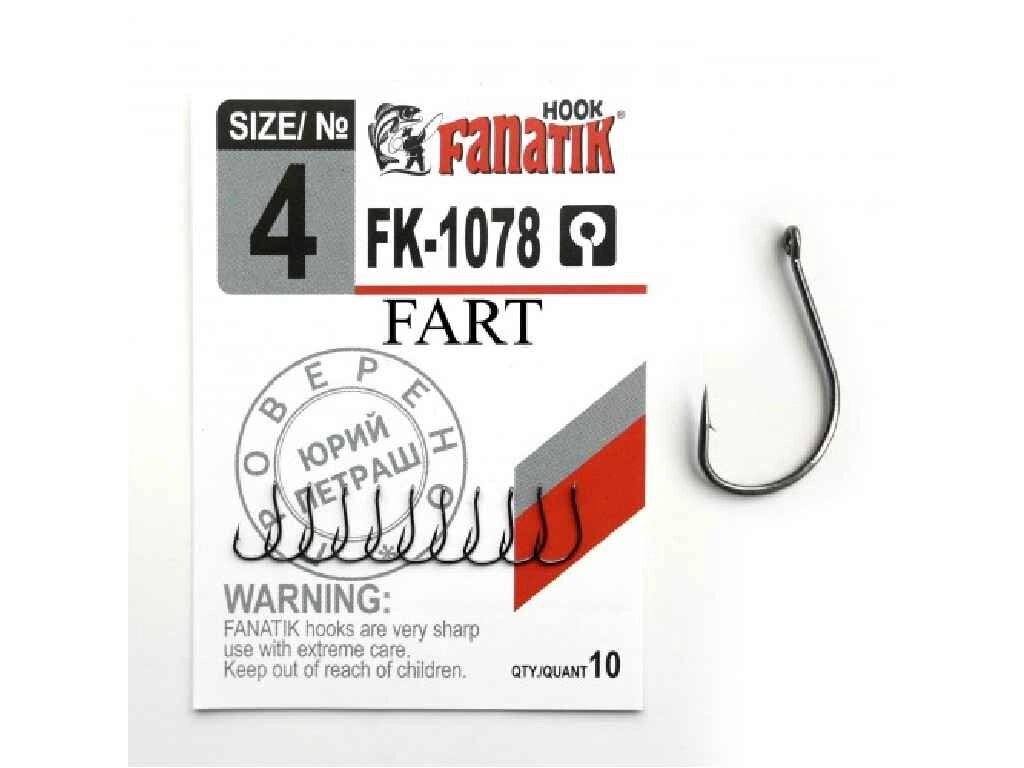 Гачок FART №4 10шт/уп арт. FK-1078 ТМ FANATIK від компанії Фортеця - фото 1