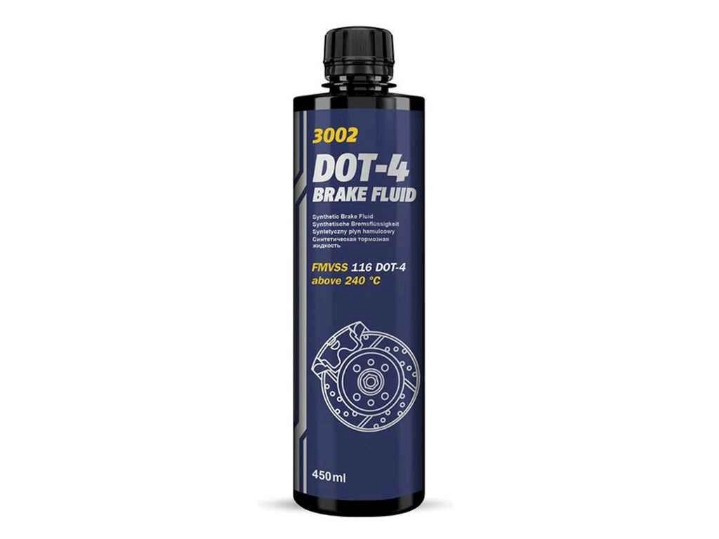 Гальмівна рідина DOT-4 BREKE FLUID (490 g) ТМ MANNOL від компанії Фортеця - фото 1