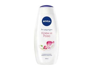 Гель для душу 500мл Троянда та мигдальна олія ТМ NIVEA