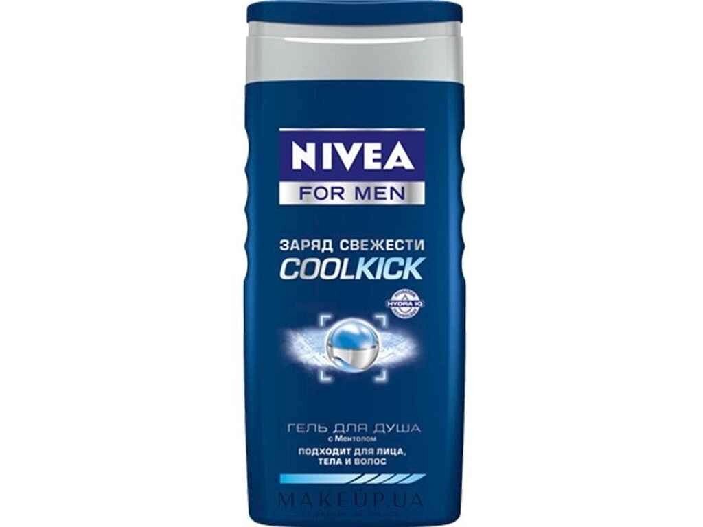 Гель для душу 250мл 3 in1 COOL KICK ТМ NIVEA від компанії Фортеця - фото 1