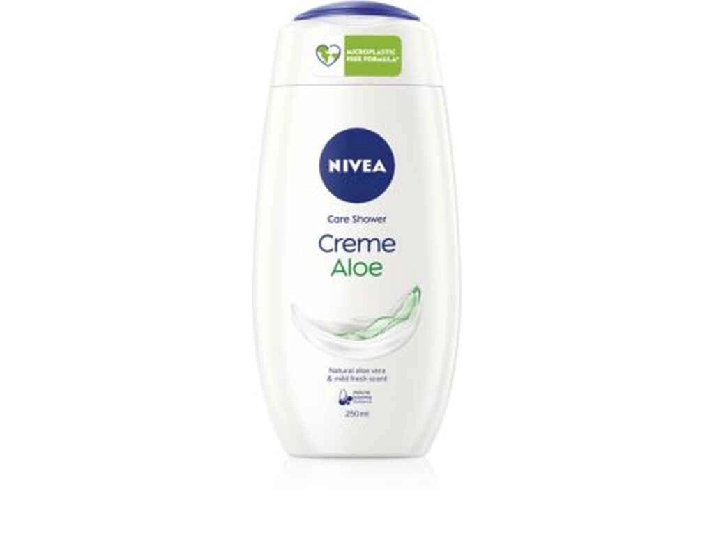 Гель для душу 250мл догляд Creme Aloe ТМ NIVEA від компанії Фортеця - фото 1