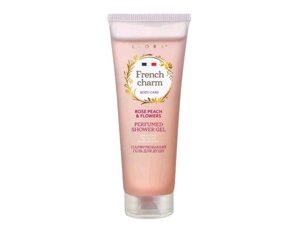 Гель для душу 260мл French charm rose peach flowers ТМ LIORA