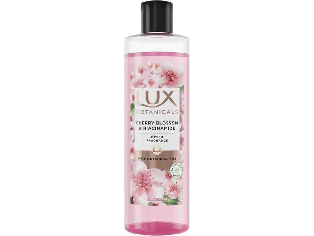 Гель для душу 480мл Цвіт вишні-Ніацінамід ТМ LUX BOTANICAL від компанії Фортеця - фото 1