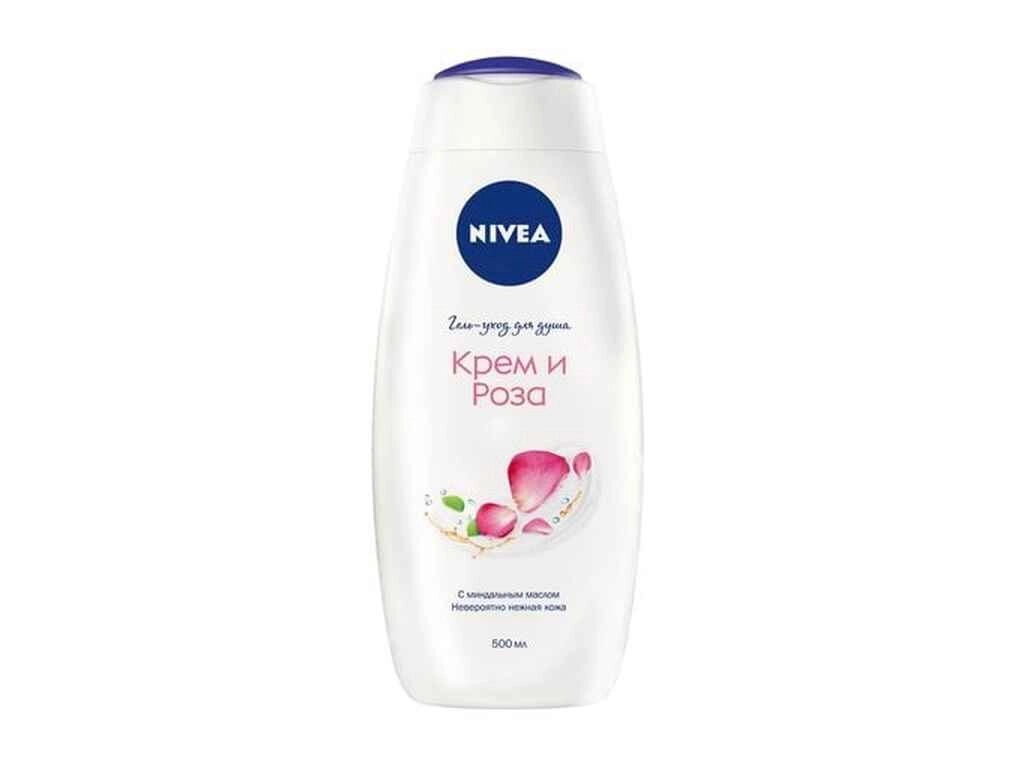 Гель для душу 500мл Троянда та мигдальна олія ТМ NIVEA від компанії Фортеця - фото 1