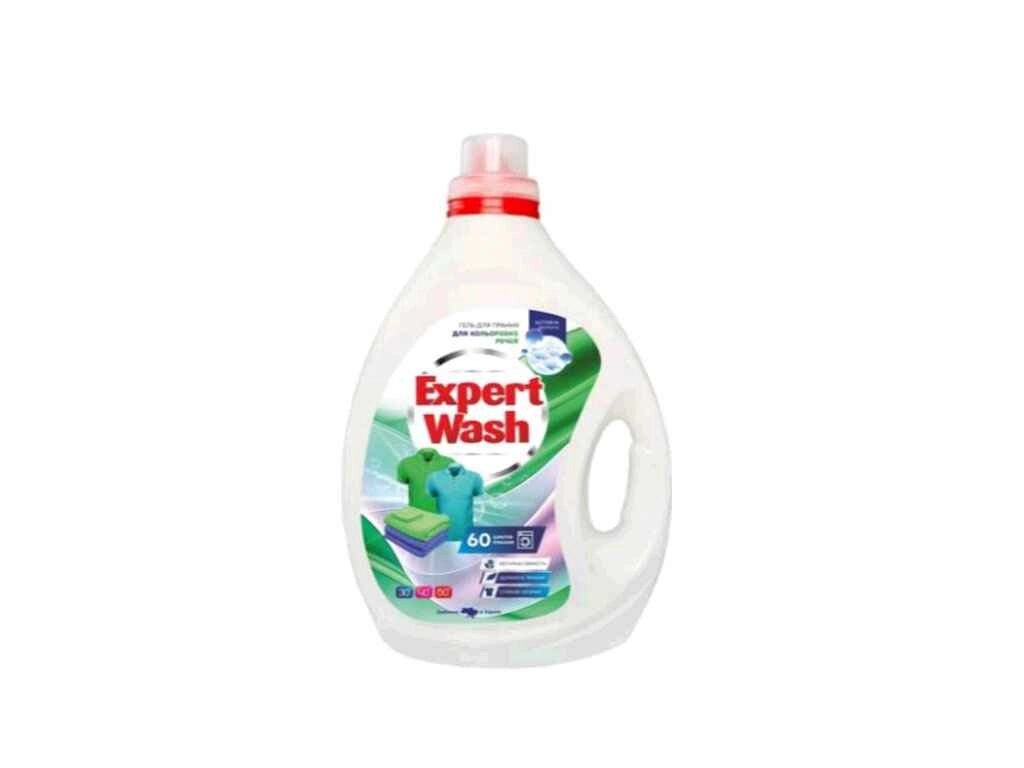 Гель для прання 3л кольорових речей Весняна свіжість ТМ Expert Wash від компанії Фортеця - фото 1