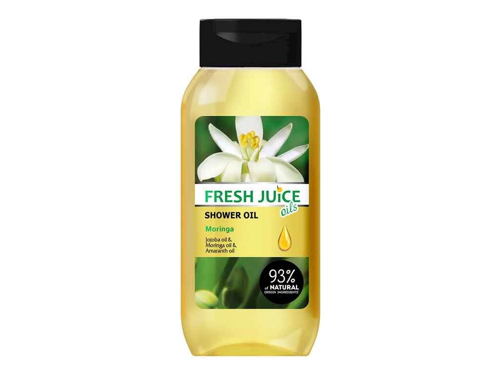 Гель-олія 400мл для душу Moringa ТМ Fresh Juice від компанії Фортеця - фото 1