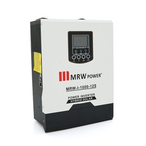 Гібридний інвертор Mervesan MRW-I-1000-12S, 12Vdc with MPPT, 220Vac/50-60Hz