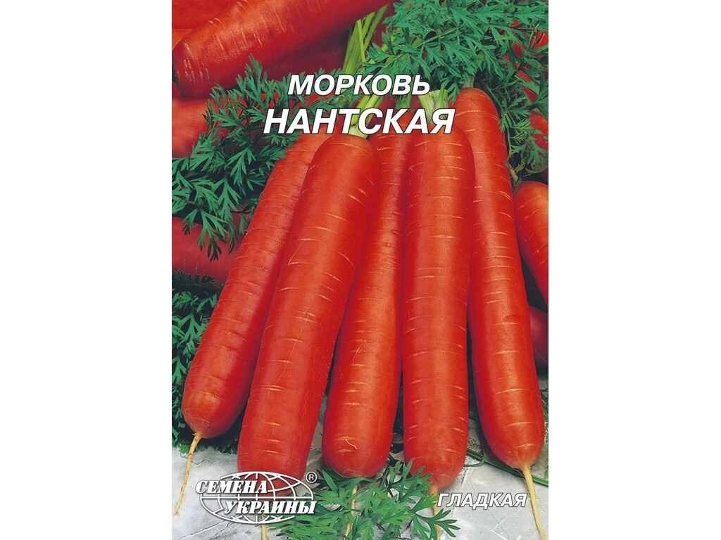 Гігант Морква Нантская 20 г (10 пачок) ТМ НАСІННЯ УКРАЇНИ від компанії Фортеця - фото 1