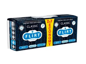Прокладки гігієнічні (6крап) classic - cotton care 14шт ТМ FANTASY FLIRT