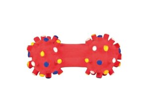 Іграшка Гантель для собак голчаста 10 см (латекс) ТМ Trixie