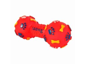 Іграшка Гантель для собак з пискавкою 15 см (вініл, кольори в асортименті) ТМ Trixie