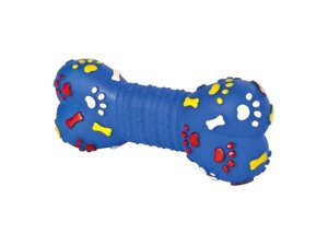 Іграшка Кісточка для собак з пискавкою 15 см (вініл, кольори в асортименті) ТМ Trixie
