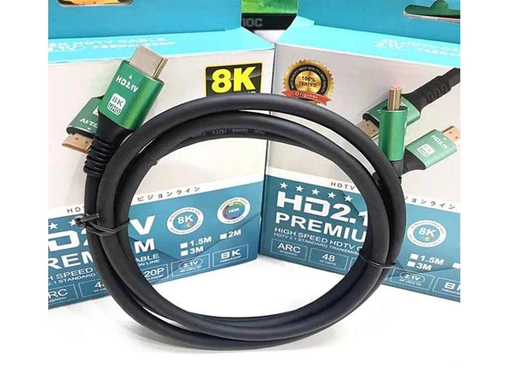 Кабель HDMI 8K 60HZ Роздільна здатність HD 7680*4320 hdtv 2.1 кабель 1,5 м ТМ UHD8K від компанії Фортеця - фото 1