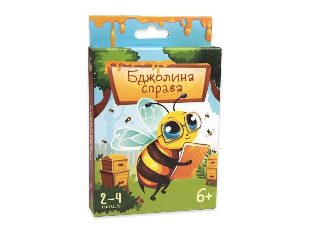 Карткова гра Бджолина справа розважальна (укр) 30785 ТМ STRATEG від компанії Фортеця - фото 1