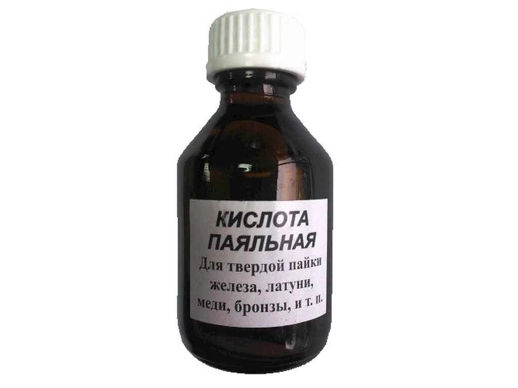 Кислота паяльна 85% 30мл у склі ТМ РЕМПЛАСТ від компанії Фортеця - фото 1