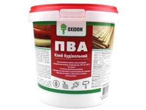 Клей будівельний пва кс, 1л тм oxidom