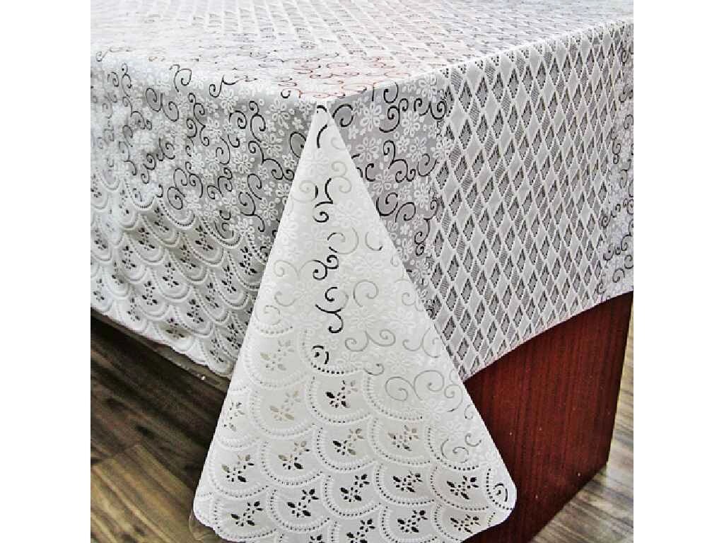 Клейонка LACE/Ажур 1,32 * 22м 147F ТМ BONA DOMUS від компанії Фортеця - фото 1