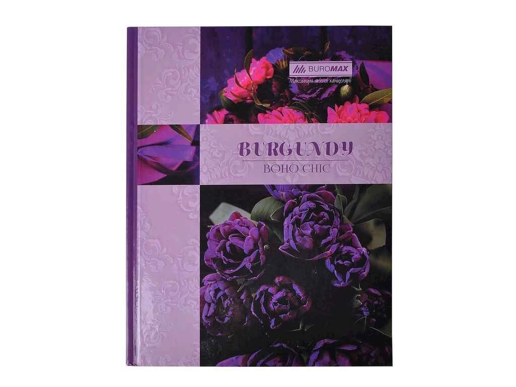 Книга обліку BOHO CHIC 96 арк. # А4, фіолет BM. 2400-207 ТМ Buromax від компанії Фортеця - фото 1