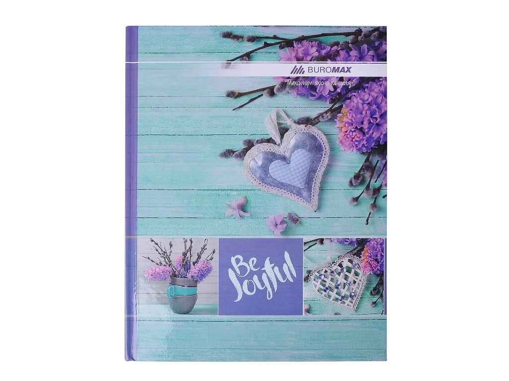 Книга обліку ROMANTIC 96 арк/кліт. А4, бірюзовий BM. 2400-306 ТМ BUROMAX від компанії Фортеця - фото 1