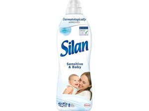 Кондицiонер 880мл для білизни Дитячий Sensitive Baby Для всих типів тканин ТМ Silan