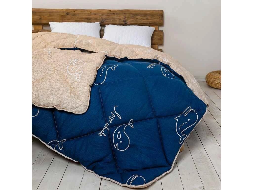 Ковдра 200*220 силіконізоване волокно ALASKA (450г/м2) (microfiber) Кити ТМ ТЕП від компанії Фортеця - фото 1