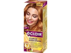 Фарба для волосся 644 Мідний шик (з олією OMEGA 9) ТМ Eclair