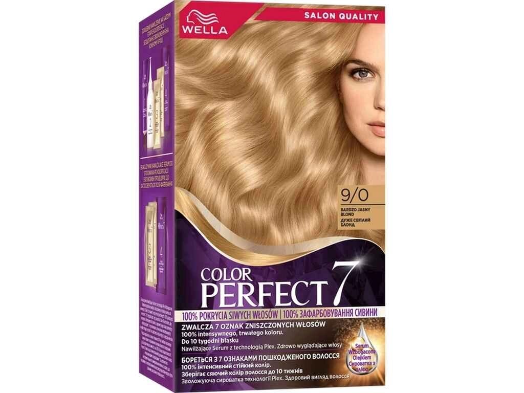 Крем-фарба Дуже світлий блонд Color Perfect 7 9/0 ТМ WELLA від компанії Фортеця - фото 1