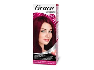 Крем-фарба Прасування вишня для волосся 3,6 ТМ Grace