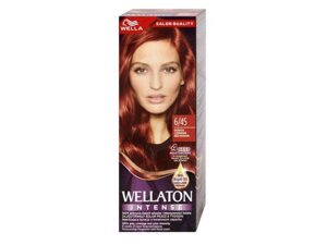Крем-фарба Вулканічний червоний для волосся стійка 6/45 ТМ WELLATON