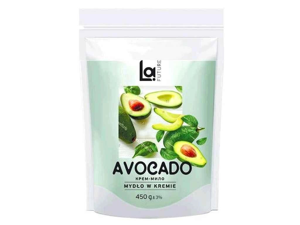 Крем-мило 450мл дой-пак AVOCADO ТМ LA FUTURE від компанії Фортеця - фото 1