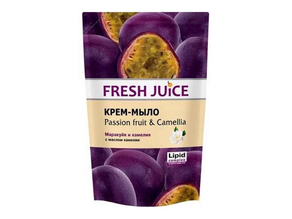 Крем-мило дой-пак Passion FruitCamellia 460мол ТМ FRESH JUICE від компанії Фортеця - фото 1