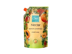 Крем-мило рідке Nectar Папайя та манго 460 (дойпак) ТМ ШИК