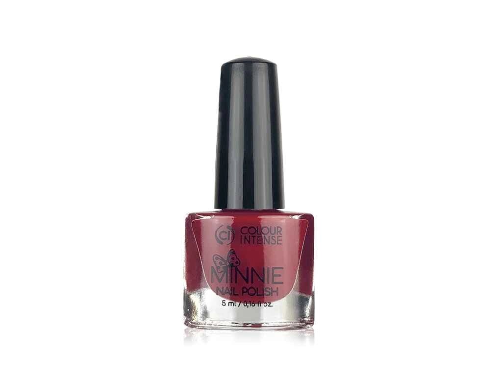 Лак д/нігтів MINNIE 134 enamel plum 5мл ТМ COLOUR INTENSE від компанії Фортеця - фото 1