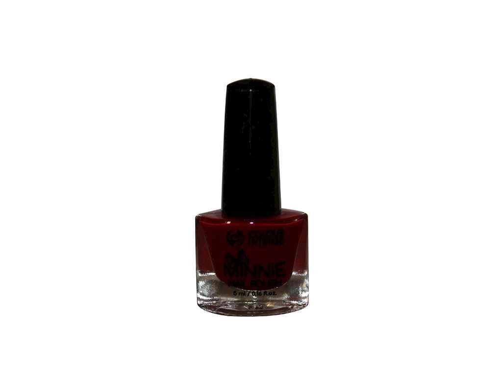 Лак для нігтів mini 033 (NP-16) темно-бордовий 5ml ТМ Colour INTENSE від компанії Фортеця - фото 1