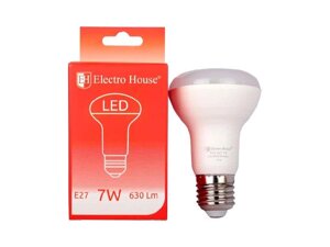 Лампа світлодіодна LED гриб R63 E27 7вт 4100к EH-LMP-R63 тм electrohouse