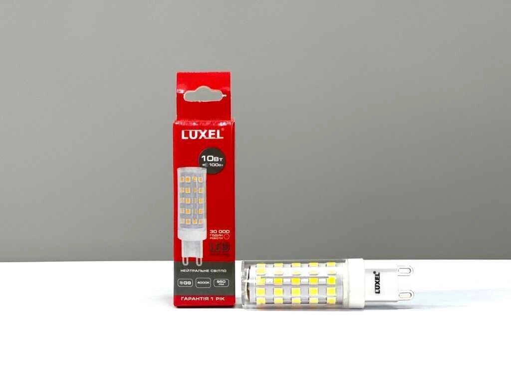 Лампа світлодіодна 10W G9 LED 220V 4000K (G9-10N) ТМ LUXEL від компанії Фортеця - фото 1