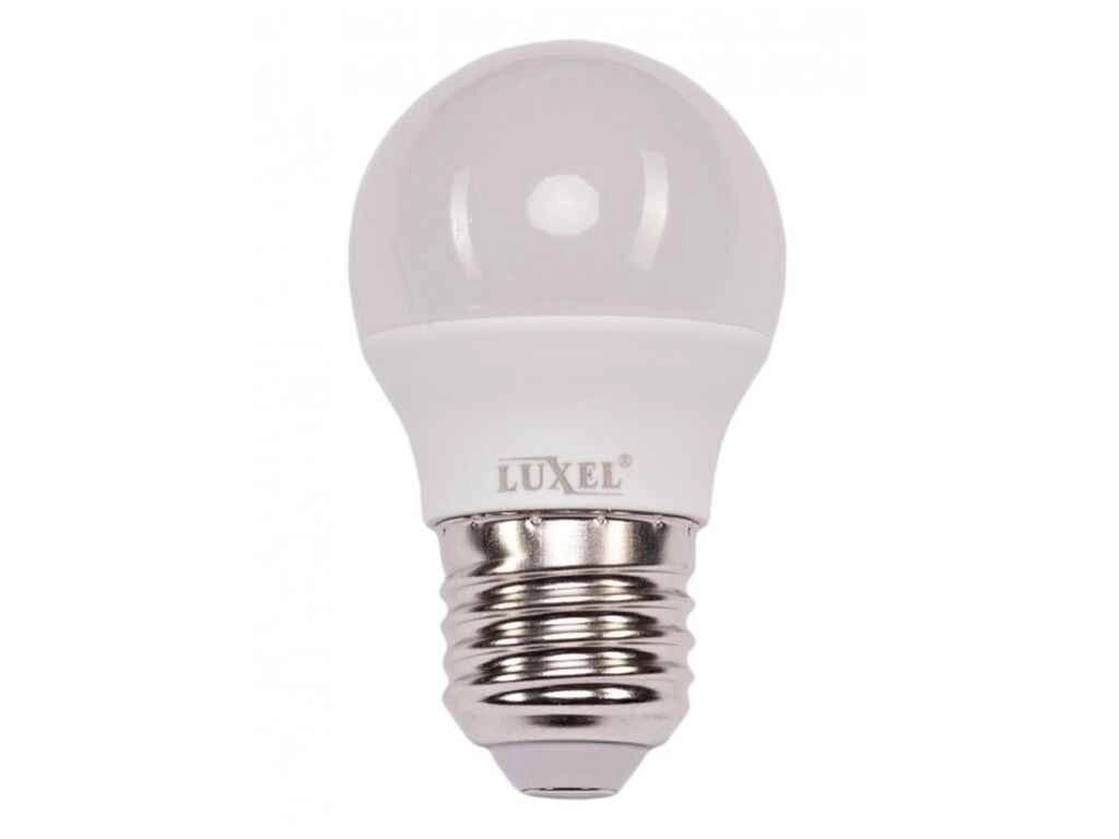 Лампа світлодіодна 5W LED G45 E27 4000K (053-N) ТМ LUXEL від компанії Фортеця - фото 1