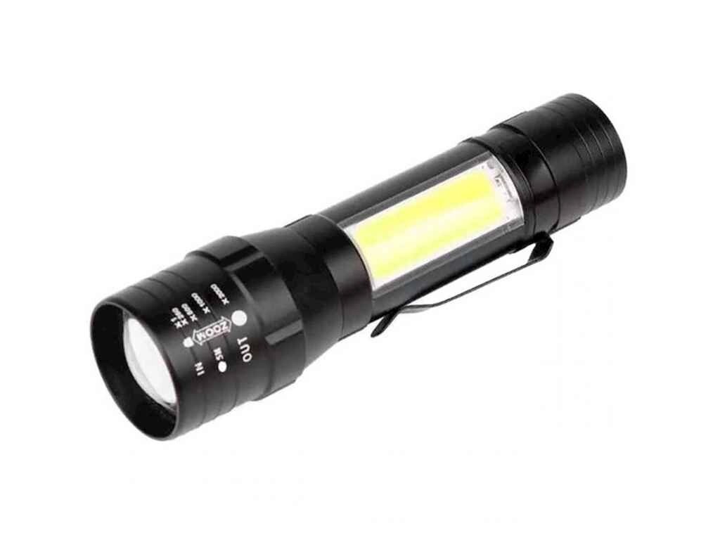 Ліхтар акумулятор ручний COB light flashlight, 00006298 ТМ BAILONG від компанії Фортеця - фото 1