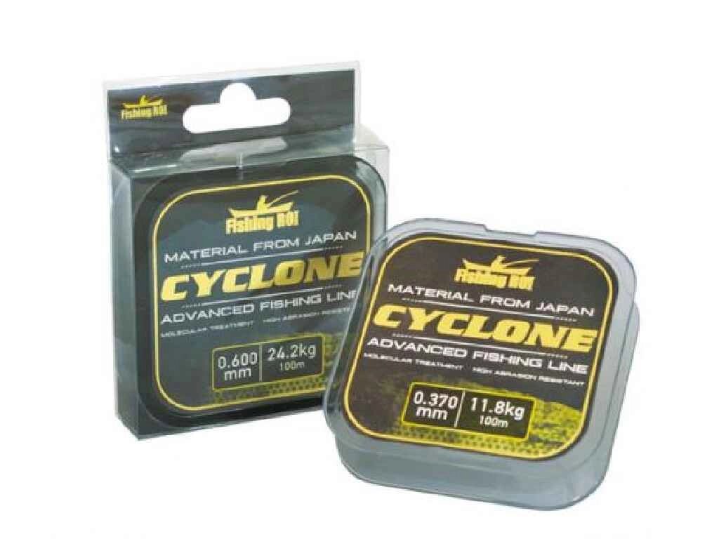 Лiска Cyclone 100м 0.20мм 3.6кг 152-8-20 ТМ FISHING ROI від компанії Фортеця - фото 1