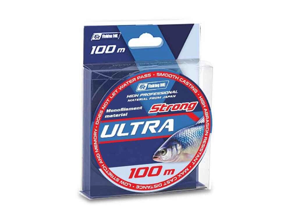 Лиска ULTRA strong 0,18мм 3кг 100м 152-26-018 ТМ FISHING ROI від компанії Фортеця - фото 1