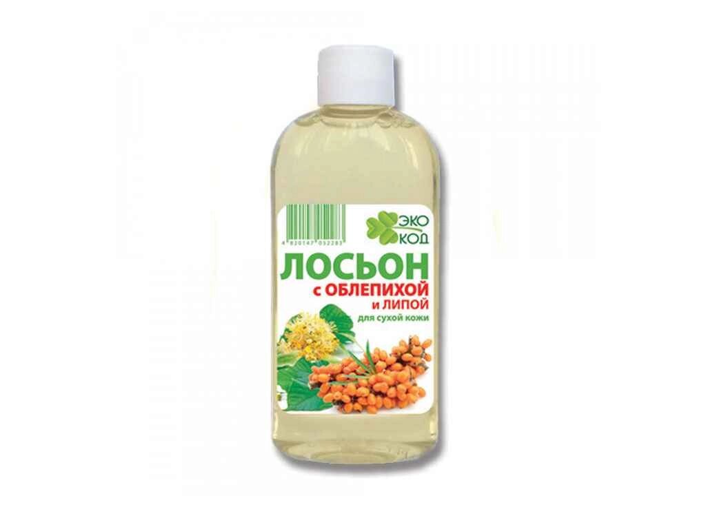 Лосьйон для обличчі Обліпіха и липа 100 мл 4820147052283 ТМ ЕКОкод від компанії Фортеця - фото 1