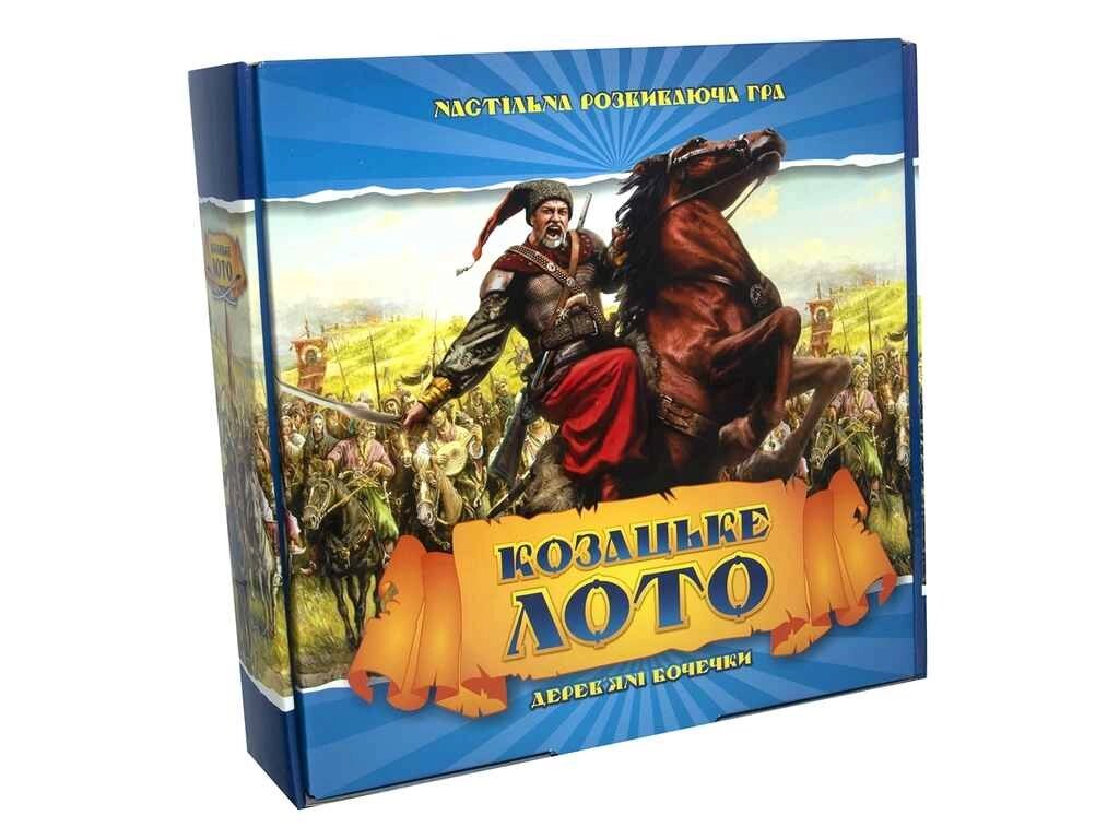 Лото з деревяними бочонками Козацьке (укр) 341 ТМ STRATEG від компанії Фортеця - фото 1