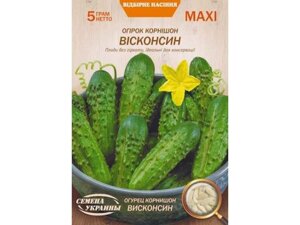 Максі огірок корнішон висконсин 5г (10 пачок) (сс) тм насіння україни