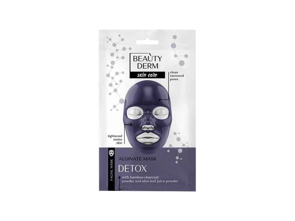 Маска альгінатна 20мл чорна Detox ТМ BEAUTYDERM від компанії Фортеця - фото 1