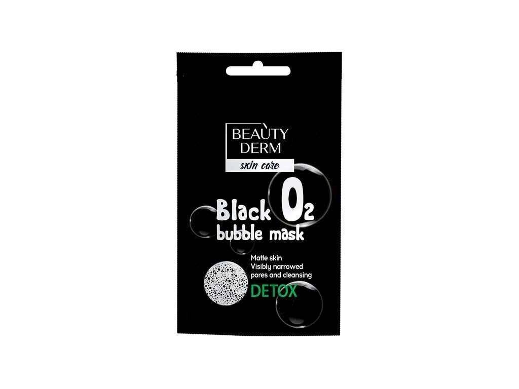 Маска для обличчя 7мл Black Bubble ТМ BEAUTYDERM від компанії Фортеця - фото 1