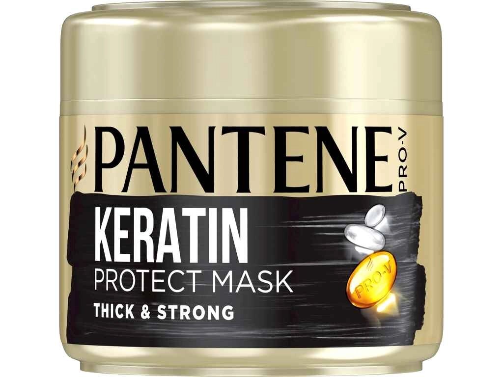 Маска для волосся 300мл Густі та міцні з кератином ТМ PANTENE від компанії Фортеця - фото 1